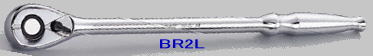 長さ190mm6.3sqロングラチェットBR2L