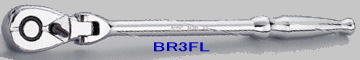 9.5sq長さ275mm首振りロングラチェットBR3FL